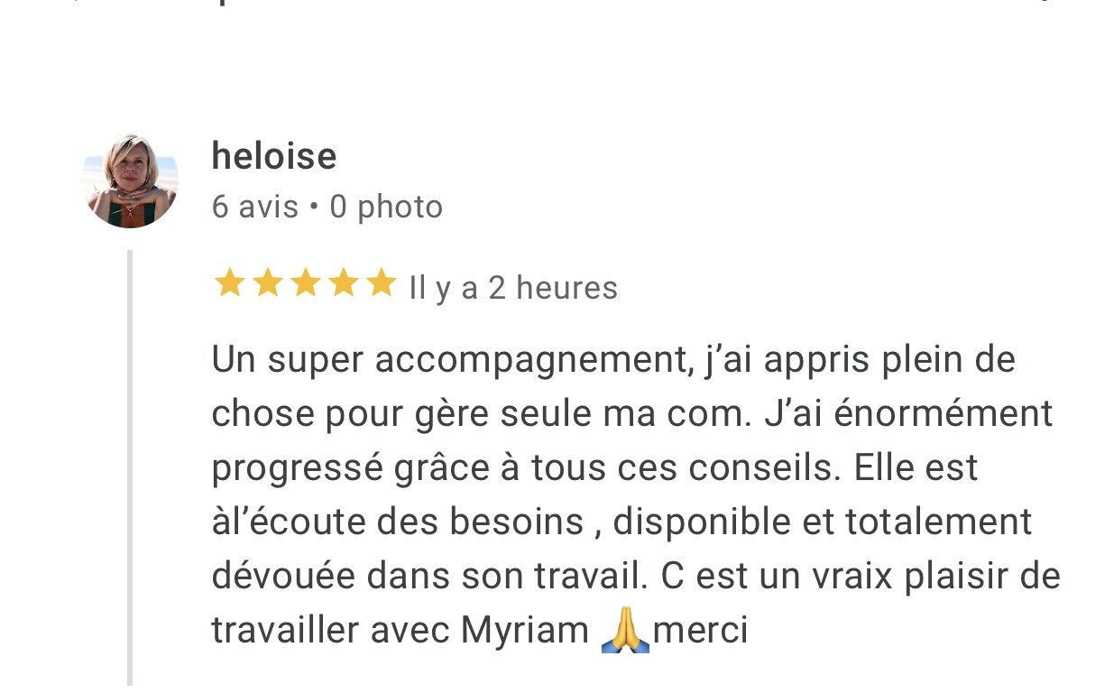 avis heloise agence de marketing digital nancy